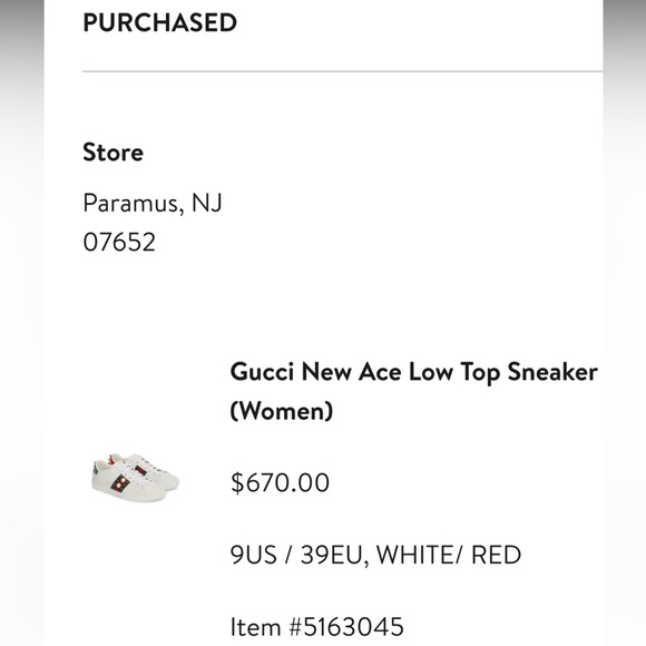 Gucci studded pearl sneakers - Picture 8 of 10